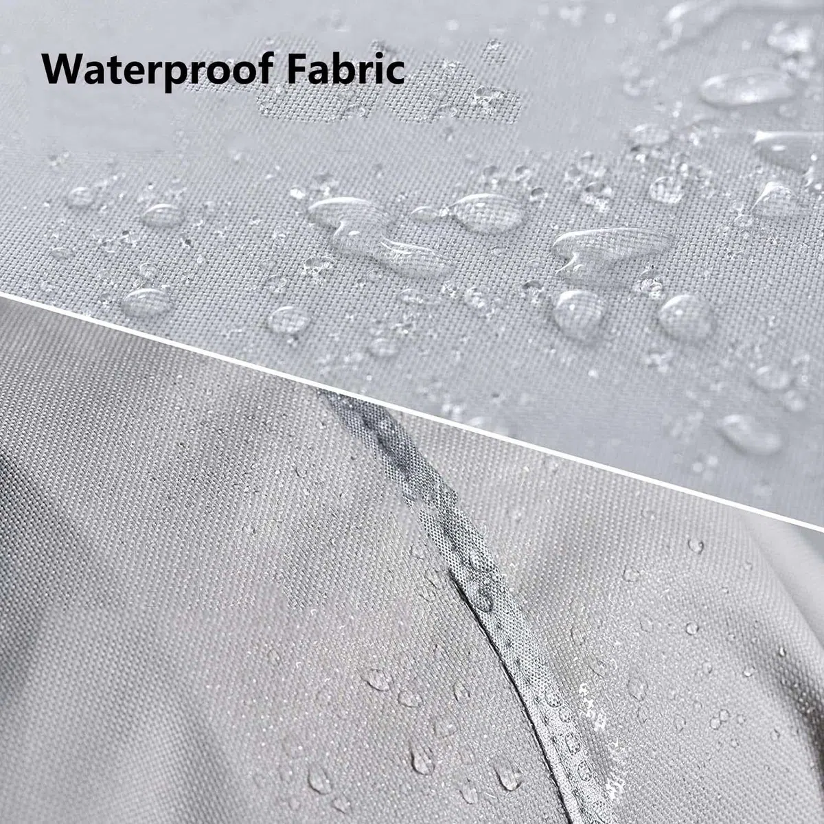 Copertura per Mobili da Giardino 600D Oxford Impermeabile Anti-UV Antivento 200x110x75cm