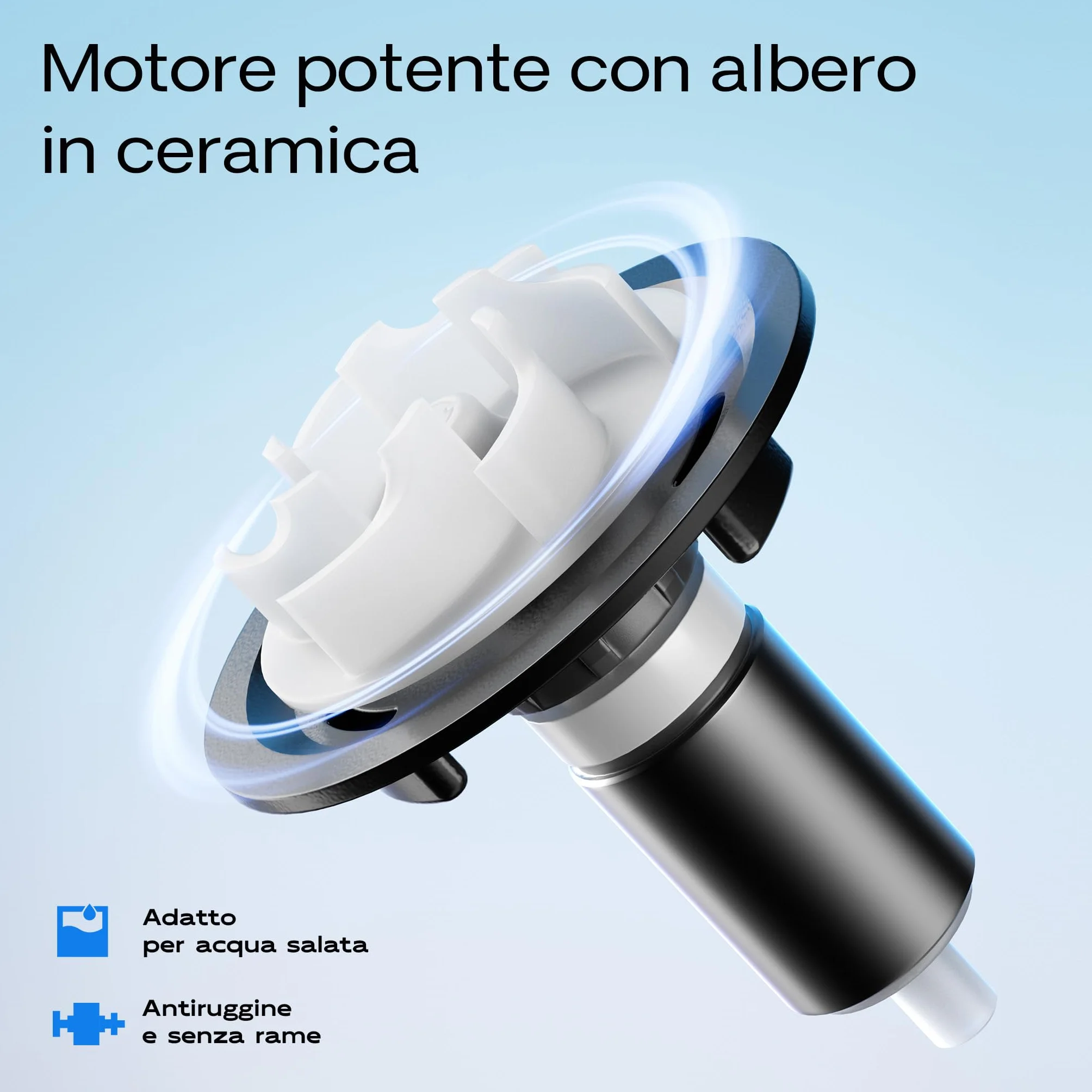SunSun Pompa da laghetto NEO-8000 SuperECO 8000l/h 70W, per circolazione e filtrazione acqua