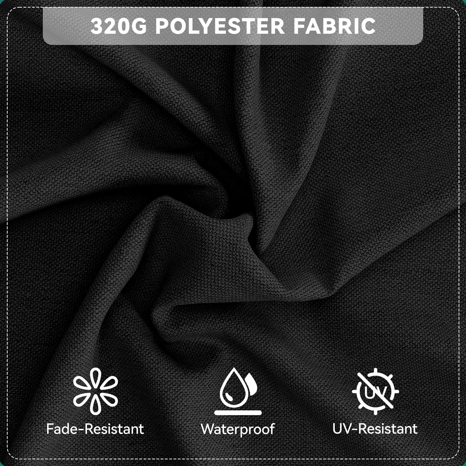 YITAHOME Poltrona sospesa con telaio 105 x 93 x 160 cm, stabile struttura in acciaio, supporto per amaca con altalena sospesa, carico massimo 150 kg, sedia a dondolo con 2 ganci e 2 cuscini per