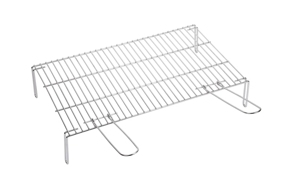 Griglia barbecue zincata 55x40 con piedini