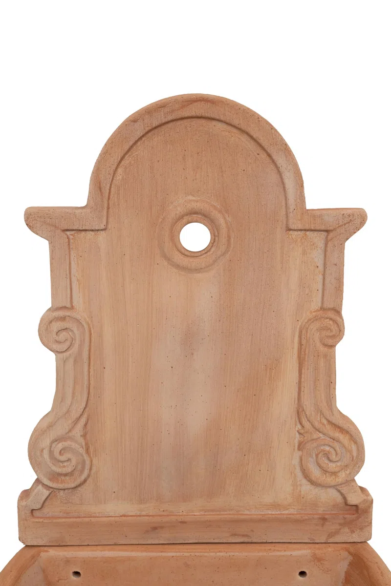 Biscottini Fontana da giardino esterno L44xPR38xH65 - Fontana da Giardino in Terracotta - Fontanella da giardino - Fontana Giardino in Terracotta - Arredo giardino