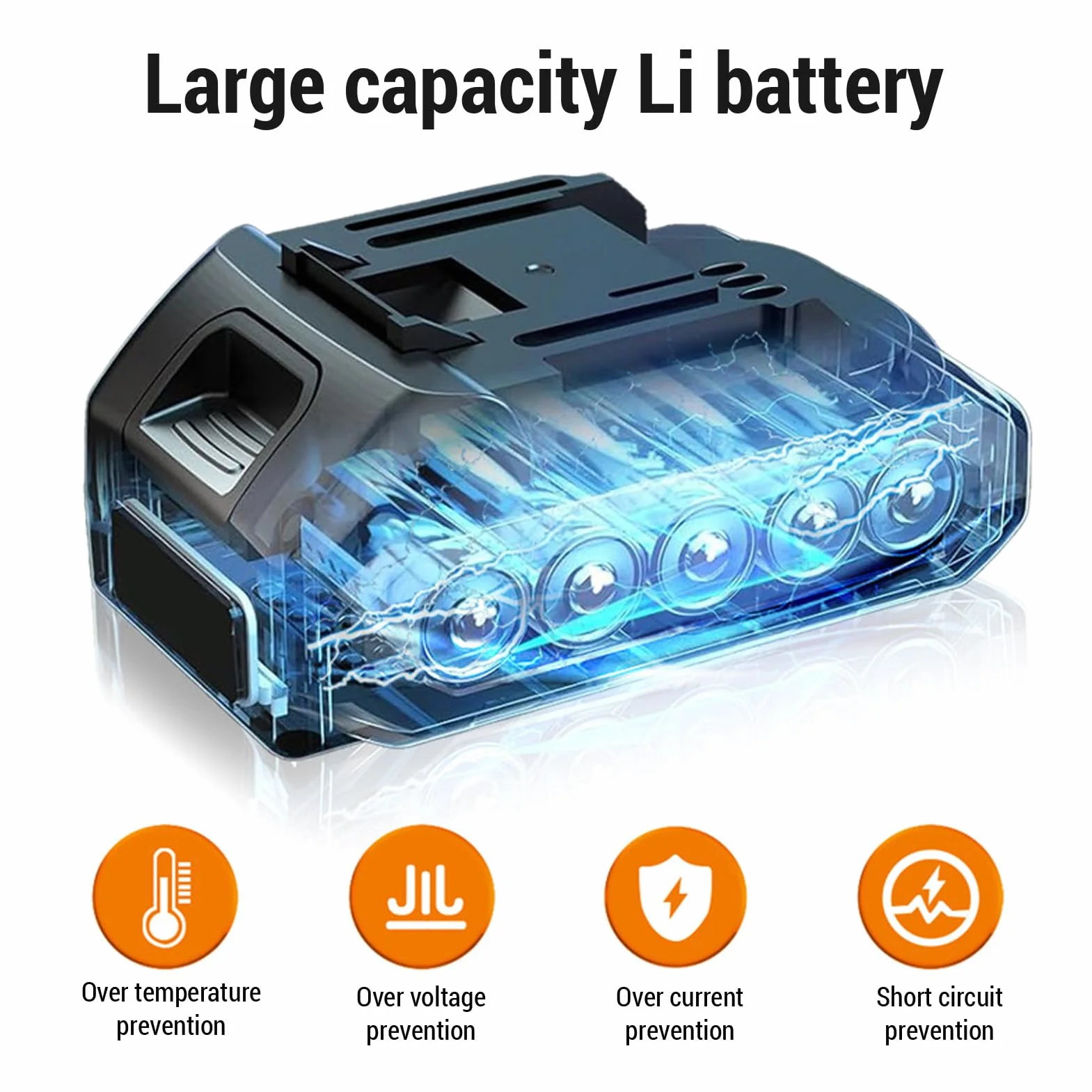 Motocoltivatore a batteria, Motocoltivatore elettrico da giardino a batteria con 2 batterie da 1500 mAh, Motocoltivatore portatile, Motocoltivatore da giardino per prato (Spina europea)