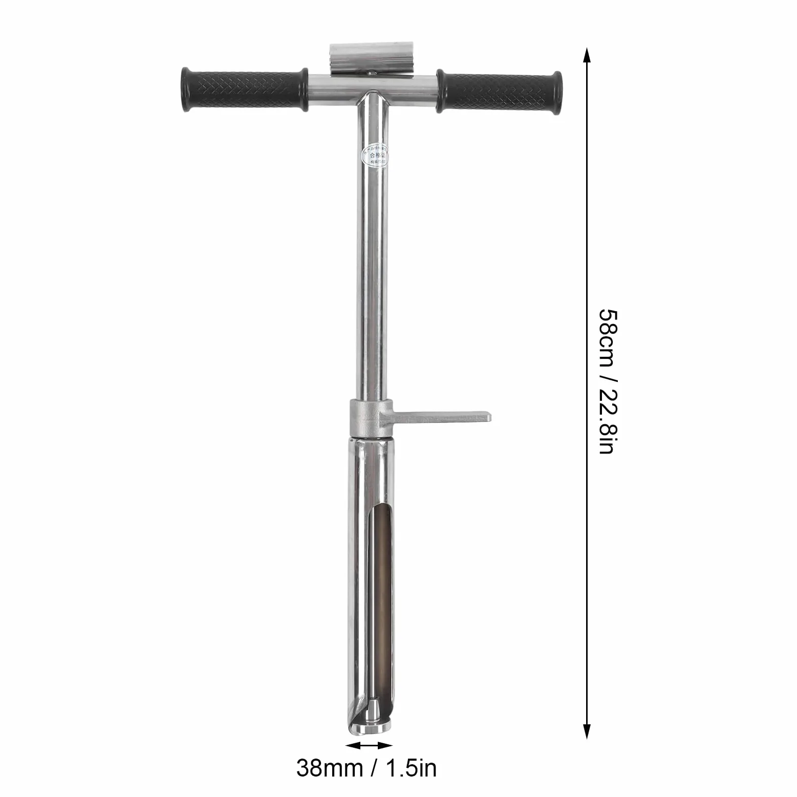 Campionatore di Suolo Sonda Pedale Trivella per Suolo Dozer Campionamento del Suolo Trivella per Suolo Originale 50Cm Pedale Maniglia per Strumento Estrattore di Suolo