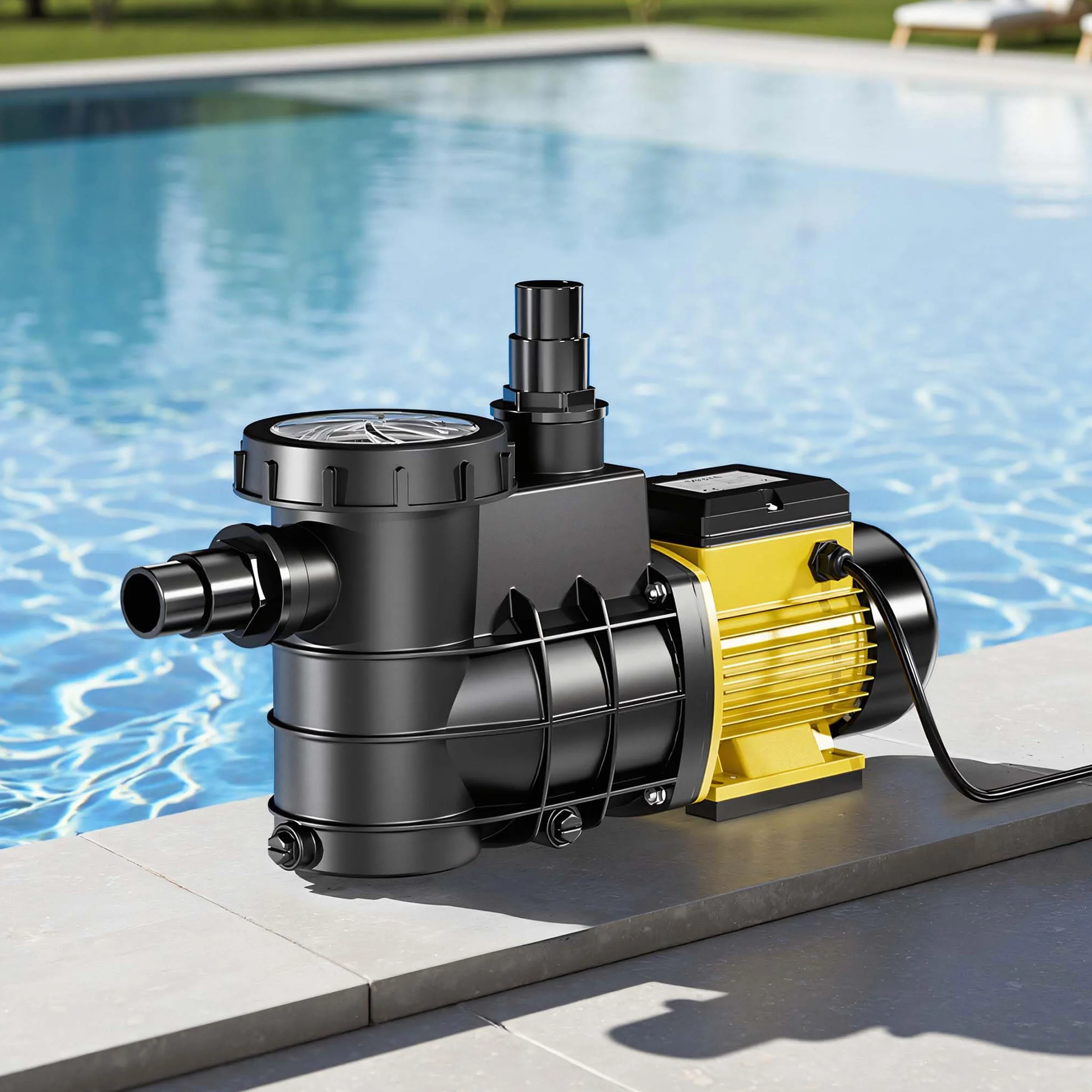 SunSun Pompa piscina per ricircolo e filtraggio 5000 L/h 220 W Pompa di circolazione