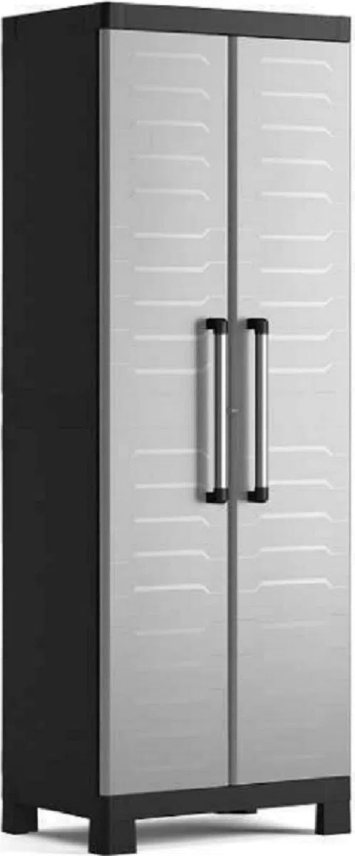 Keter ARMADIO PORTASCOPE DETROIT IN RESINA, 65X45X182 CM, Bianco