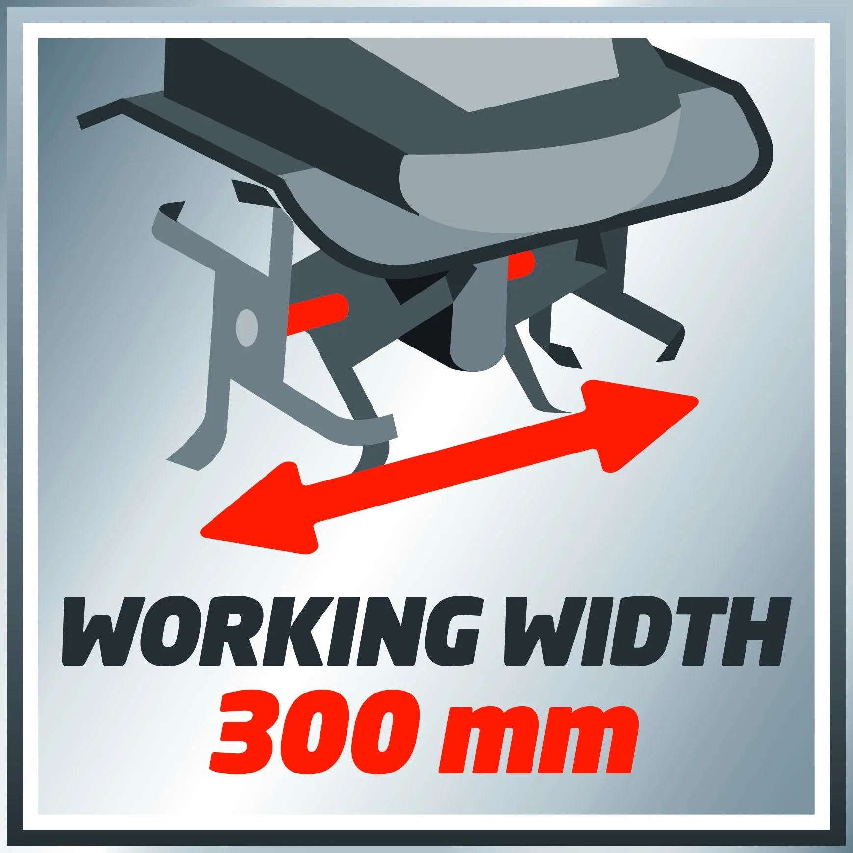 Einhell GC-RT 7530 Zappatrice Elettrica, Rosso Nero