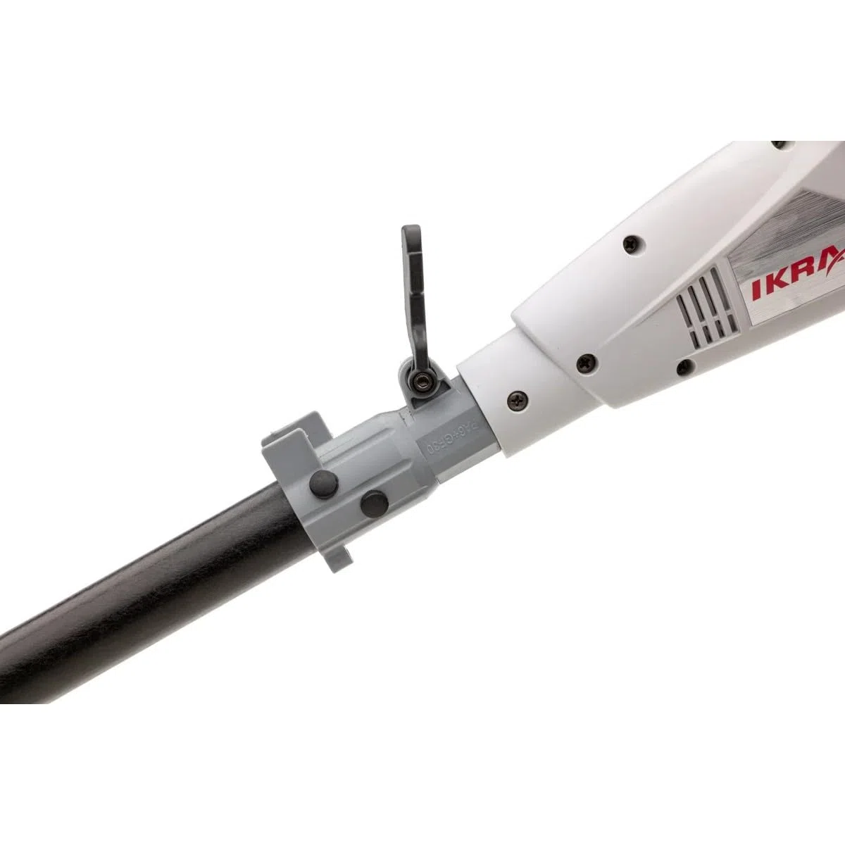 Ikra - Trapano elettrico 750 W - Asta telescopica fino a 4 m - Mini motosega a ramo catena autolubrificata