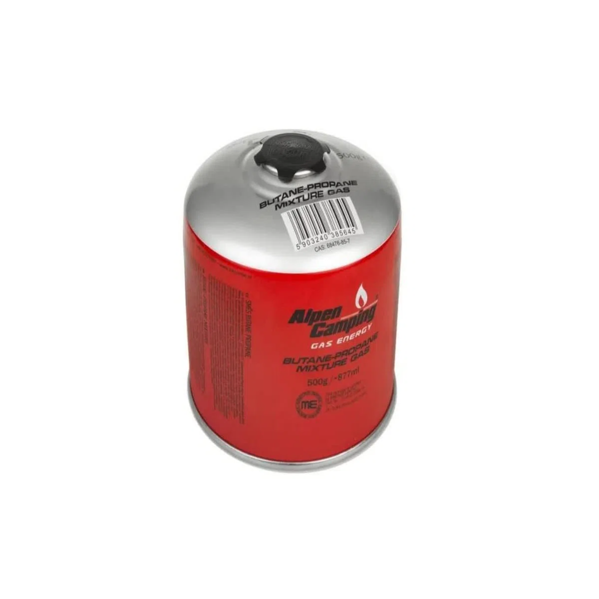 ALPENTECH | Confezione da 3 Cartucce di Gas 500g Universali con Valvola 7/16 | Butano/Propano (MIX) ad Alte Prestazioni per Fornello, Lampada a Gas per Campeggio e Bivacco | Conforme EN417