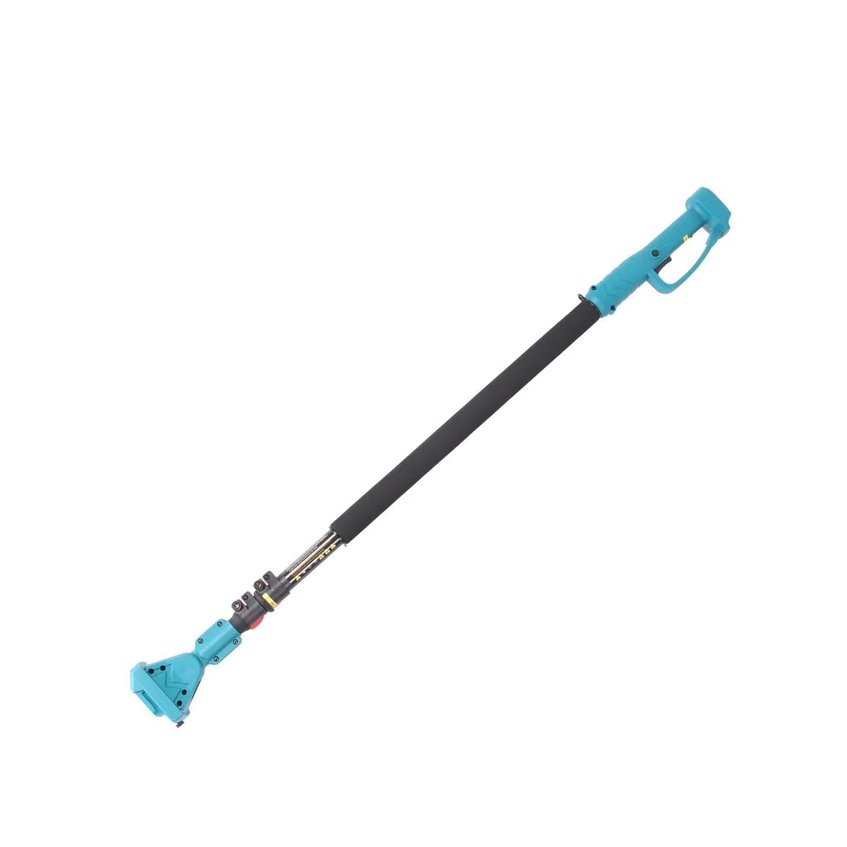 Kit Potatura Elettrico con Asta Telescopica Allungabile, Mini Elettrosega a Batteria 6" (15cm) + Cesoia per Potare Professionale Lama 2,5cm, Forbici da Potatura per Giardino e Agricoltura