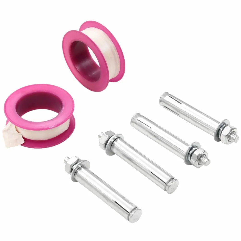 vidaXL Fontanella a Colonna Acciaio Inox 65 cm Quadrata Irrigazione Giardino