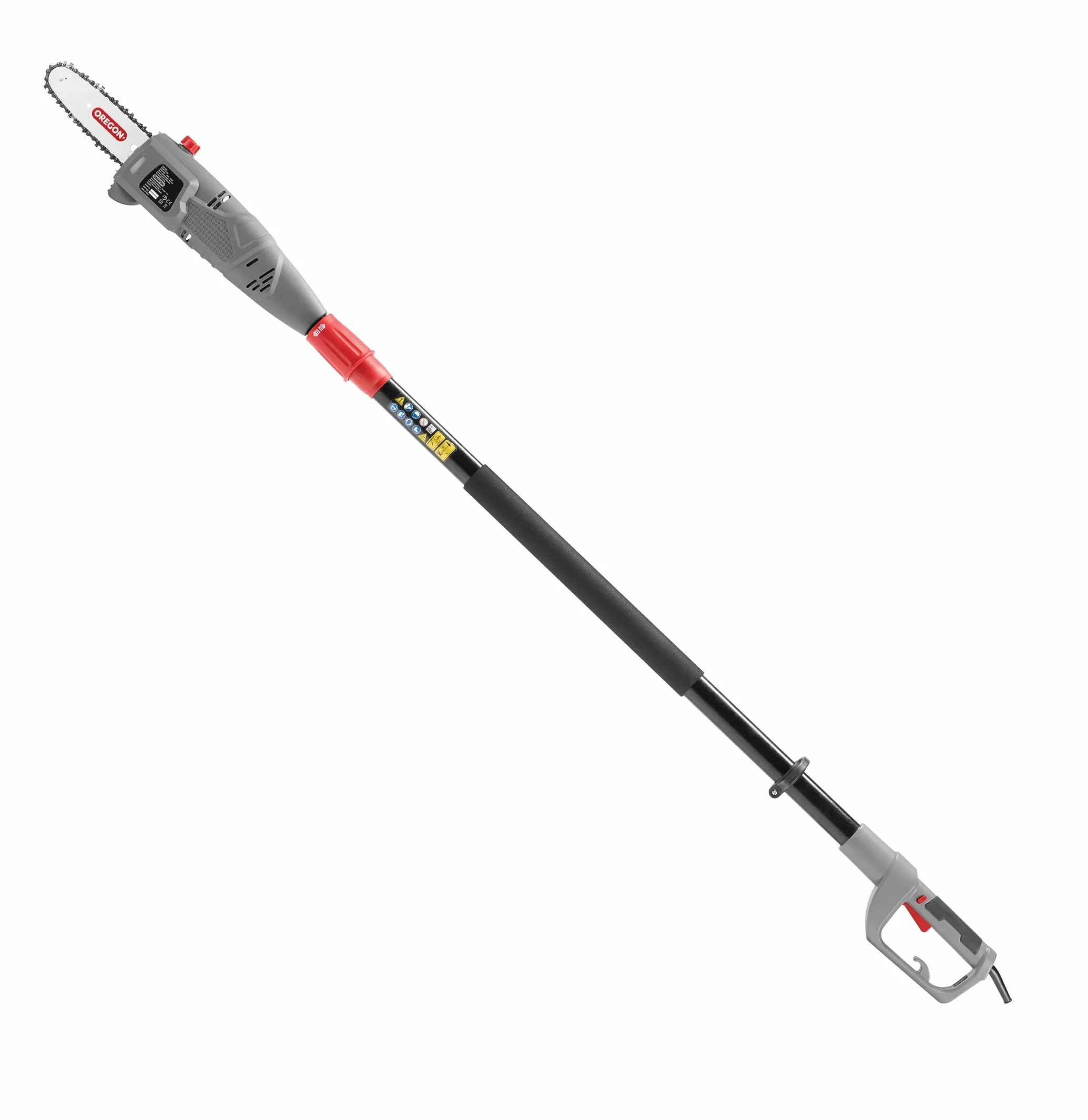 Oregon PS750 Sega ad Asta Telescopica / Potatore Elettrico 230V con Cavo, Lunghezza Massima di 4 m, Lama da 20 cm
