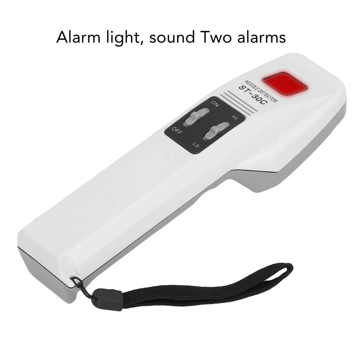 Septpenta Metal Detector Pinpointer, Bacchetta Puntatore Portatile Impermeabile, Alta Sensibilità, Sonda per Localizzazione Oro, Funzione di Allarme Sonoro e Luminoso per Trovare Monete D'Oro