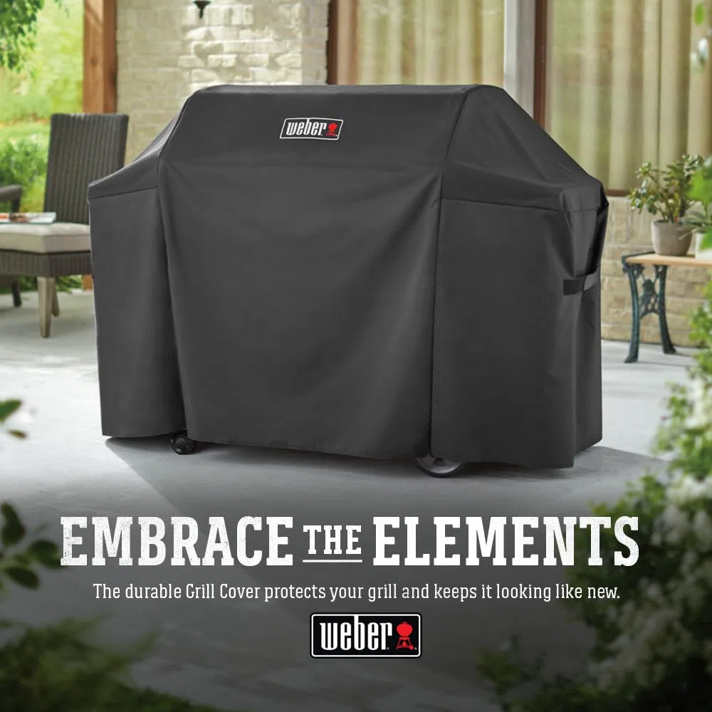 Weber Genesis II 400 Series Premium - Copertura per griglia resistente e impermeabile, adatta per griglie fino a 155 cm