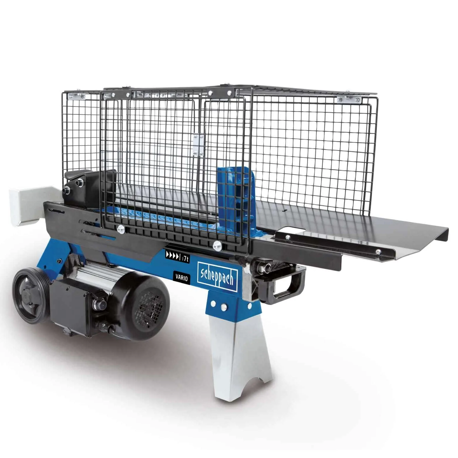 Scheppach spaccalegna HL760L Orizzontale | spaccalegna per Legna da ardere | spaccatore Idraulico | Elettrico 230V | Forza di Spacco 7tonnellate | Lunghezza di Spacco 520mm | Potenza 2200W
