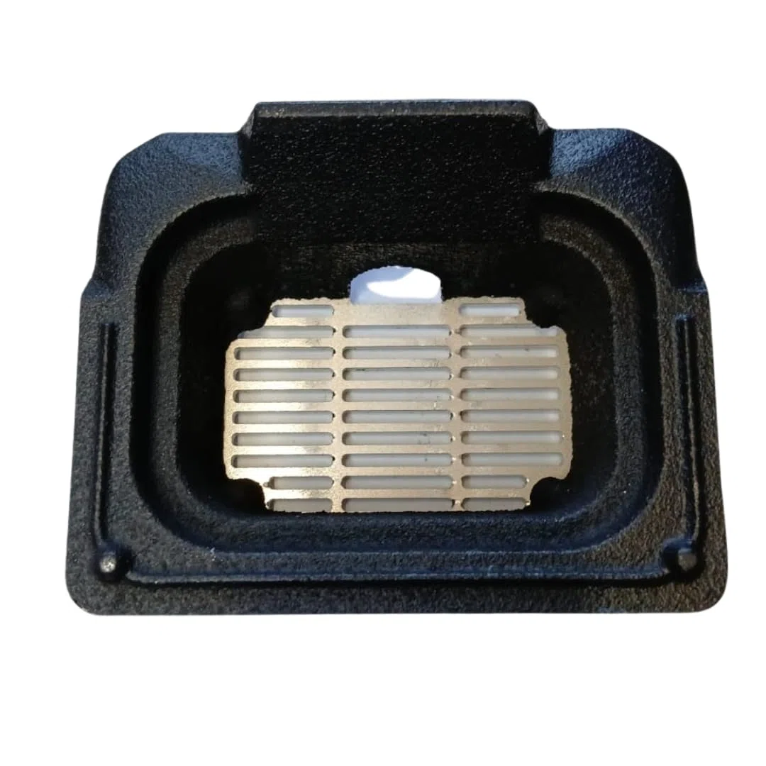 Braciere Crogiolo ORIGINALE Edilkamin Cod. R654240 Completo di Treccia e Griglia Per Stufe Alpen, Adria, Basic, Esprit, Fuji, Magic, Prestige Ricambio Ufficiale
