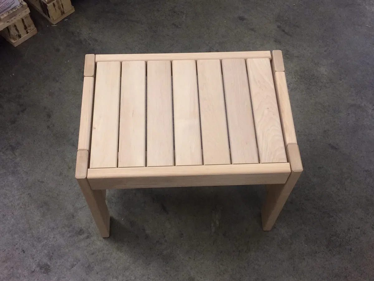 Panca Sauna Pino Dimensione I 50x35x40