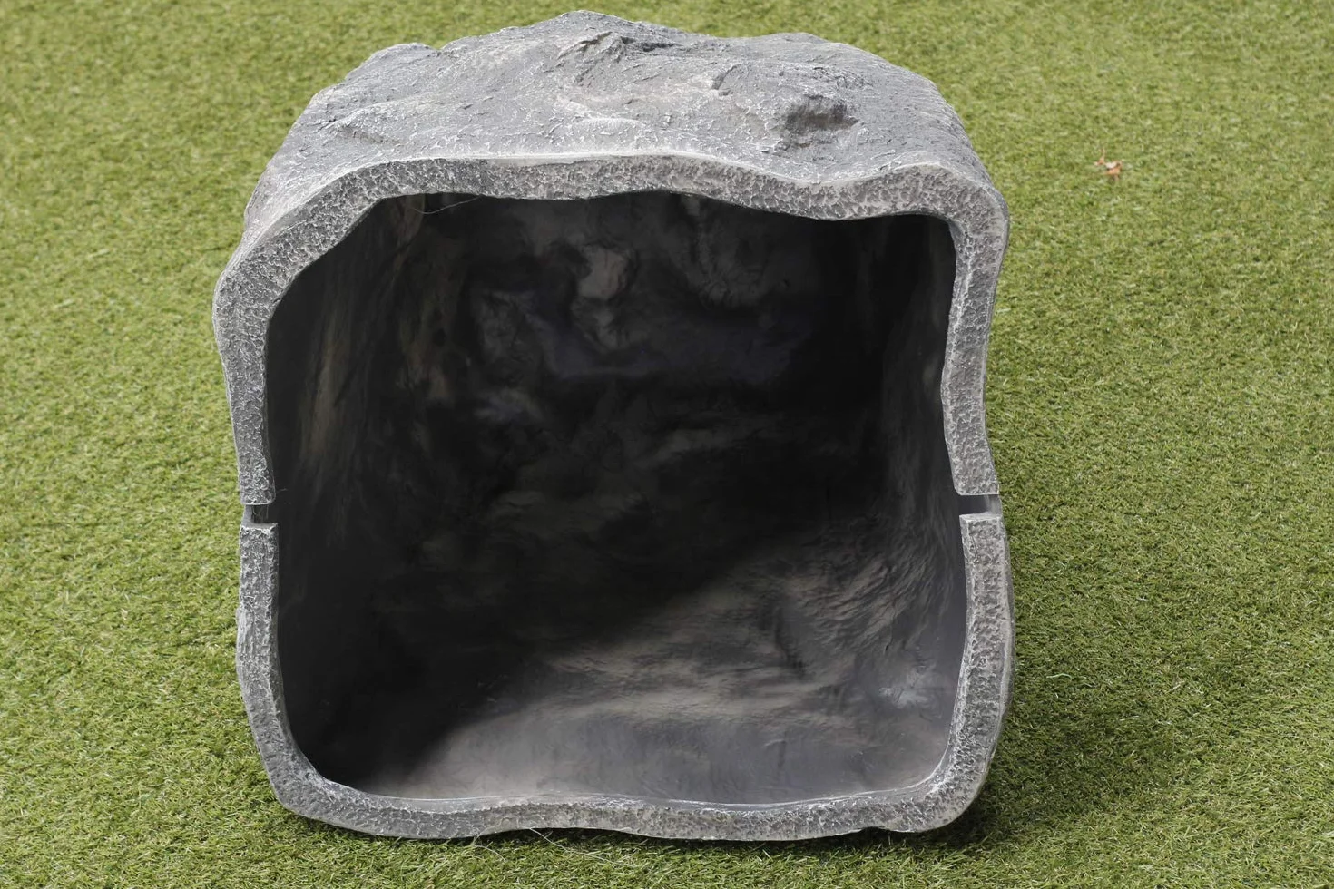 Arnusa - Falso sasso decorativo da giardino per nascondere gli utensili da giardino 60x50 cm Copertura