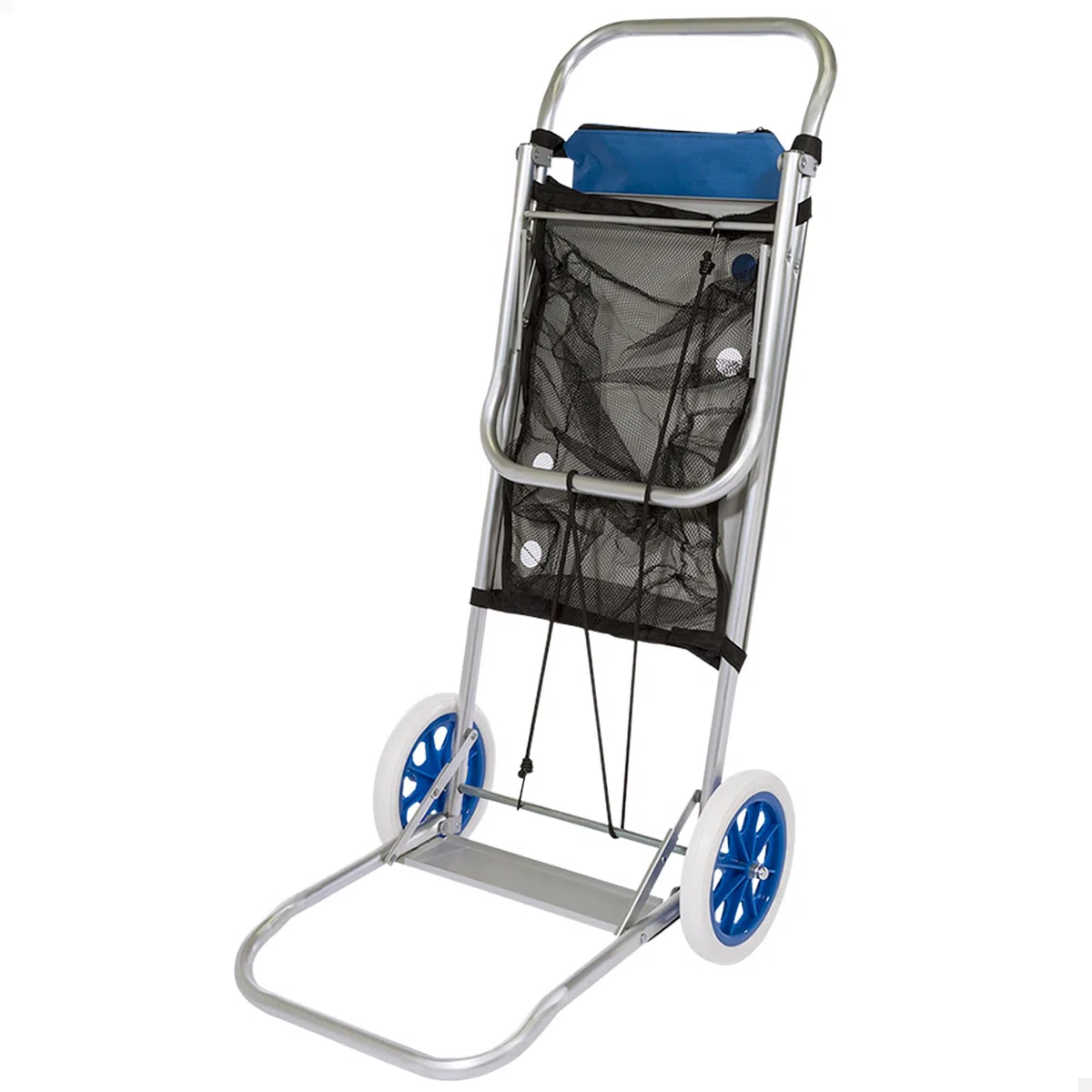 Aktive 53928 - Carrello da spiaggia pieghevole trasformabile in tavolo 2 in 1, Misure 47x52x100 cm, Peso massimo 20 kg, Custodia multiuso per spiaggia, campeggio, eventi