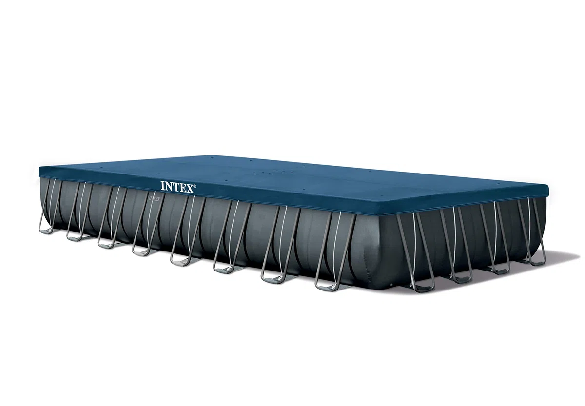 Copripiscina adatta alla Ultra frame rettangolare 732x366 cm Intex 18936