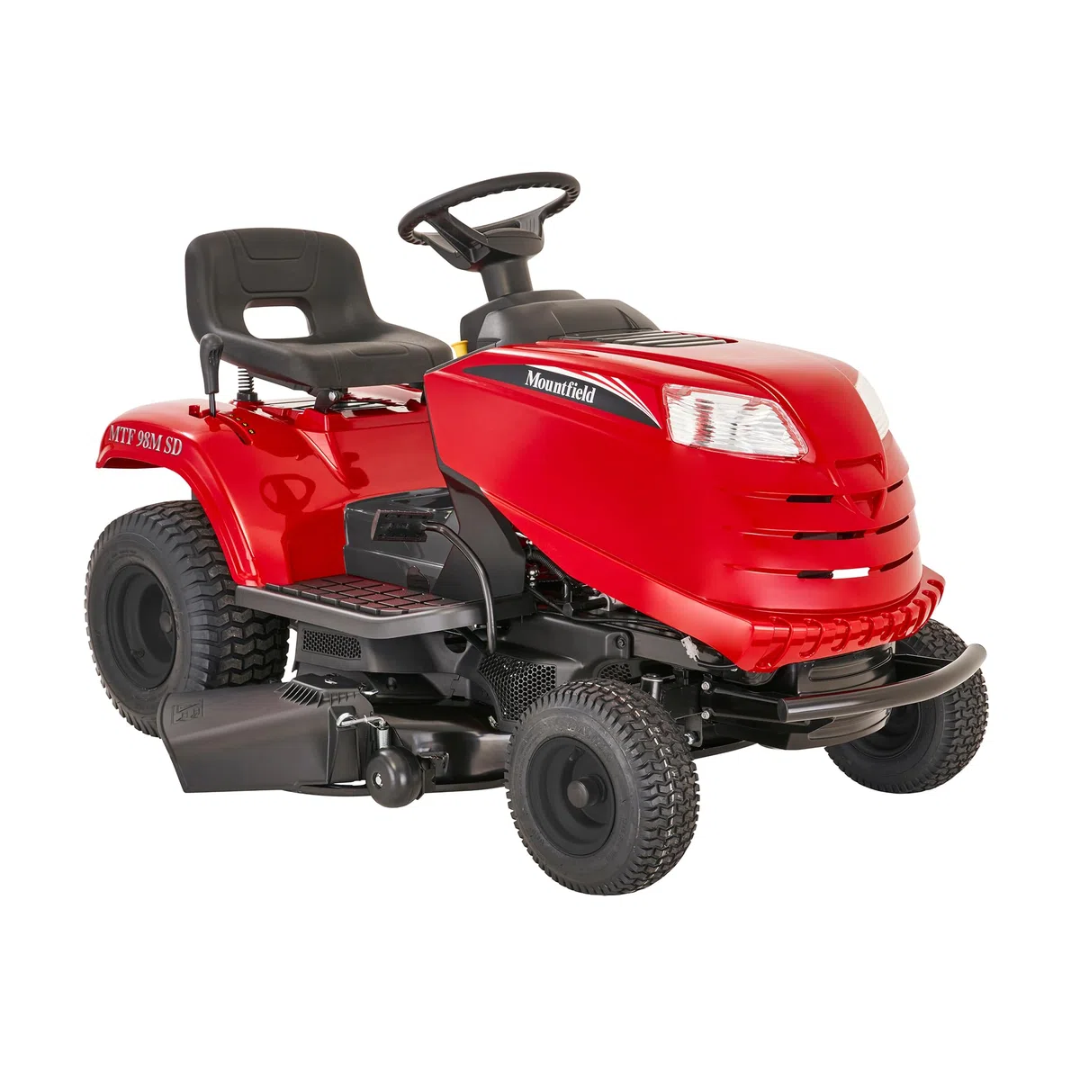 Mountfield Trattorino Da Giardino MTF 98M SD, 98 cm, 352 cc – Scarico Laterale, Kit Mulching E Gancio Traino Incl. – Prati Fino A 8.000 m²