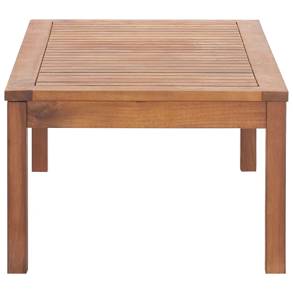 Set di 4 pezzi da giardino con cuscini in legno massello di acacia, set di mobili da giardino, patio, cortile, terrazza, balcone, divano, seduta, mobili ad angolo