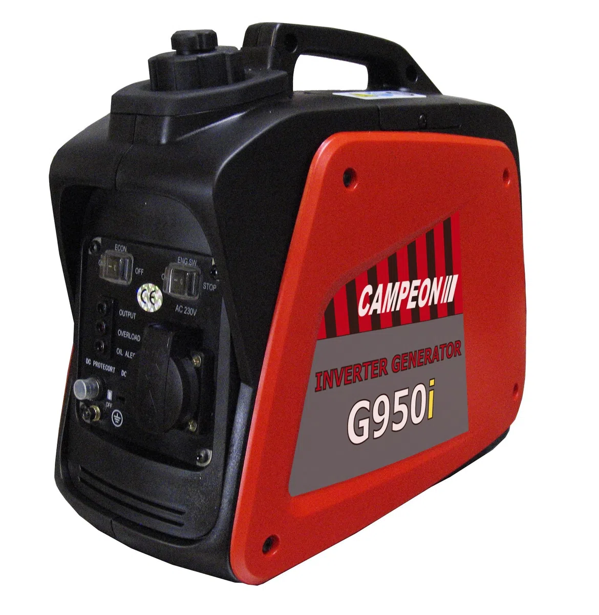 Campeón G-950i - Generatore a Benzina, Rosso, Nero