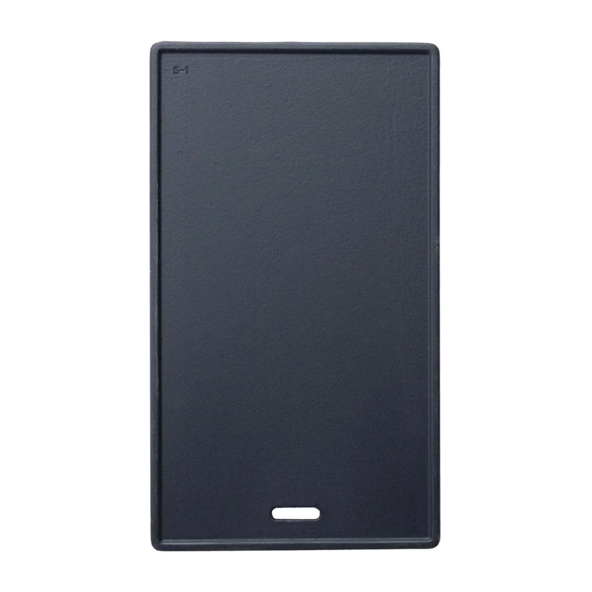 TAINO Black/Platinum Piastra reversibile in ghisa, accessorio universale per barbecue a gas