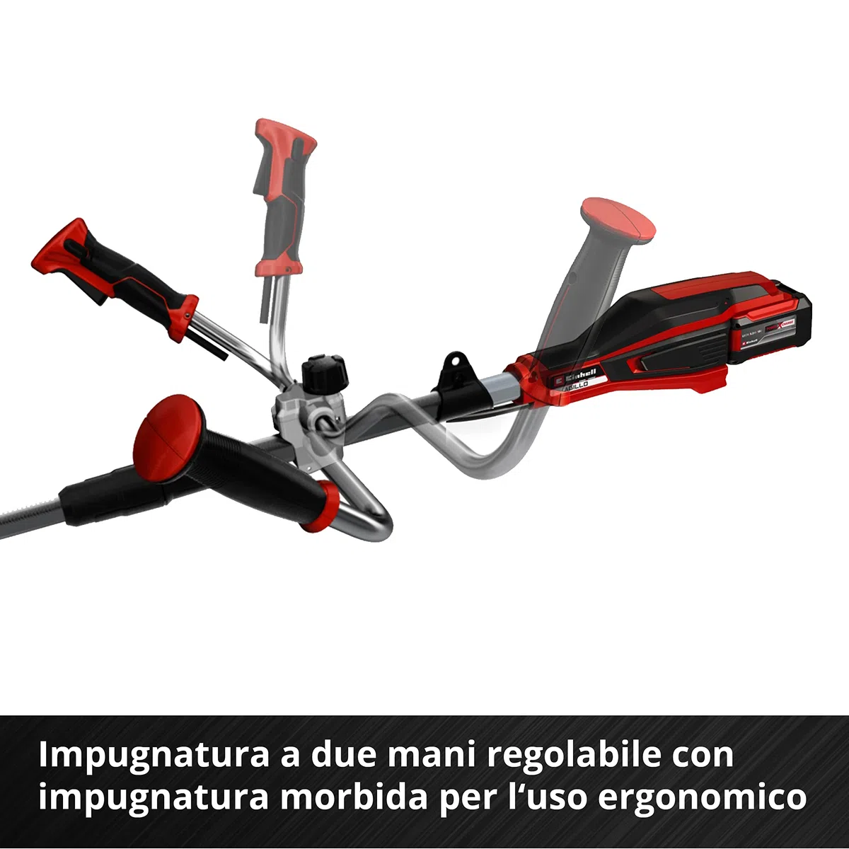 Einhell AGILLO 18/200 - Solo Decespugliatore a batteria Power X-Change (18 V, lama a 3 denti, taglio 20 cm, rocchetto a filo 8m, taglio 30 cm, senza batteria e caricabatteria)