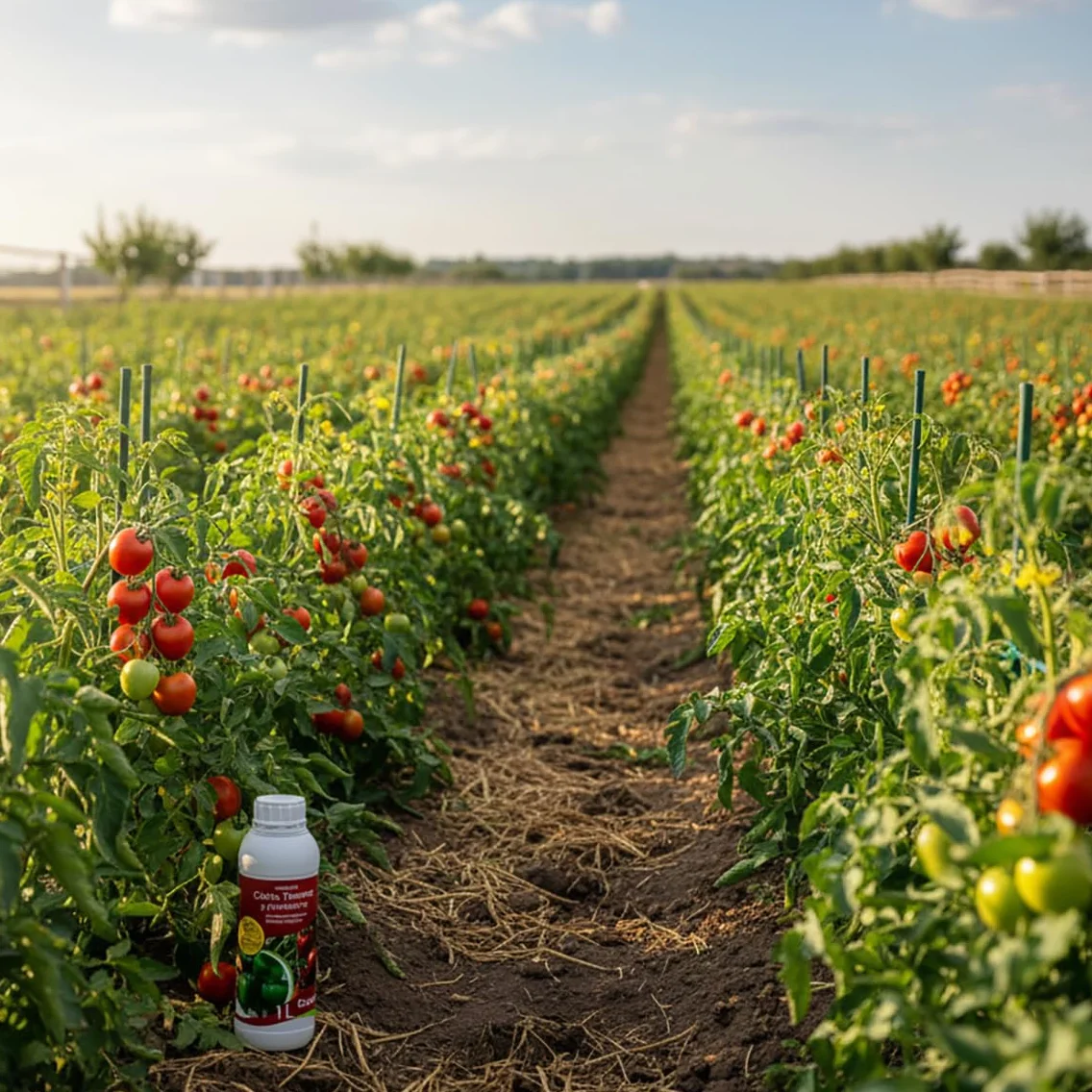 Cultivers CULTIVERS Calcium Pomodori e Peperoni Liquido 5 L Correttore di carenza di calcio per verdure. Il fertilizzante organico naturale rafforza la resistenza alle malattie