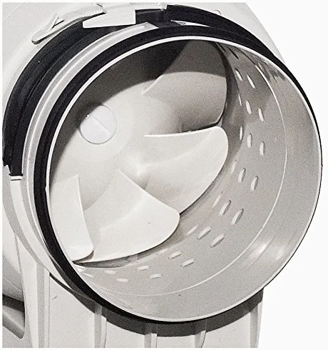 Soler & Palau 5211360400 TD-350-125, aspiratore per condotto di ventilazione, silenzioso, semiradiale, isolato acusticamente