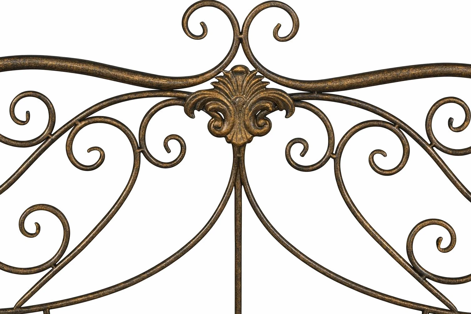 Biscottini Panca da Giardino - Panchina da Esterno - Divanetto in Ferro Bronzato - Panchina da Giardino 135x50x92 cm - Panche da Giardino in Metallo - Seda 2 Posti - Panchine Ghisa