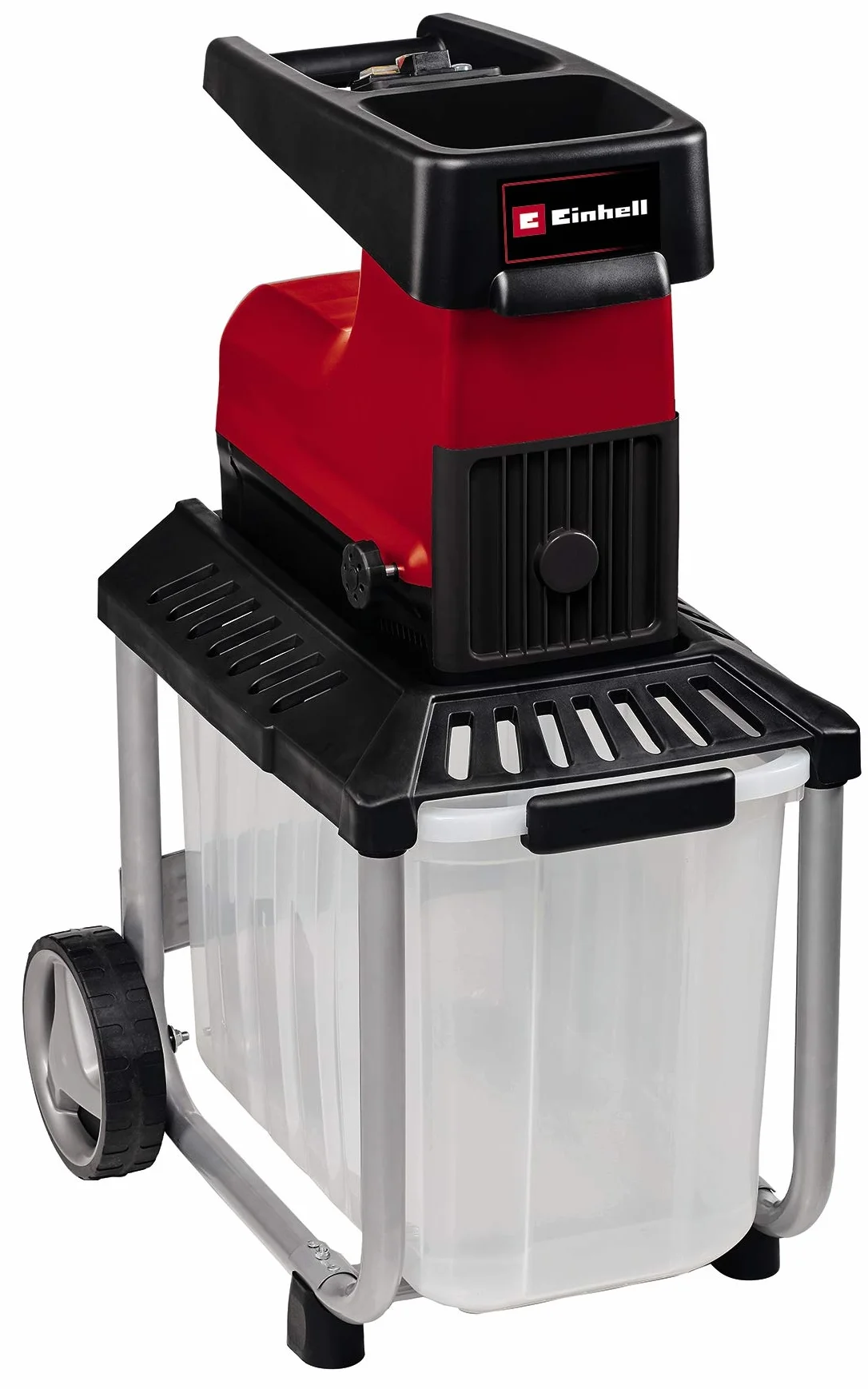 Einhell GC-RS 60 CB - Frantoio silenzioso per piante (2800 W, cilindro da taglio, vassoio da 60 L, interruttore di sicurezza integrato)