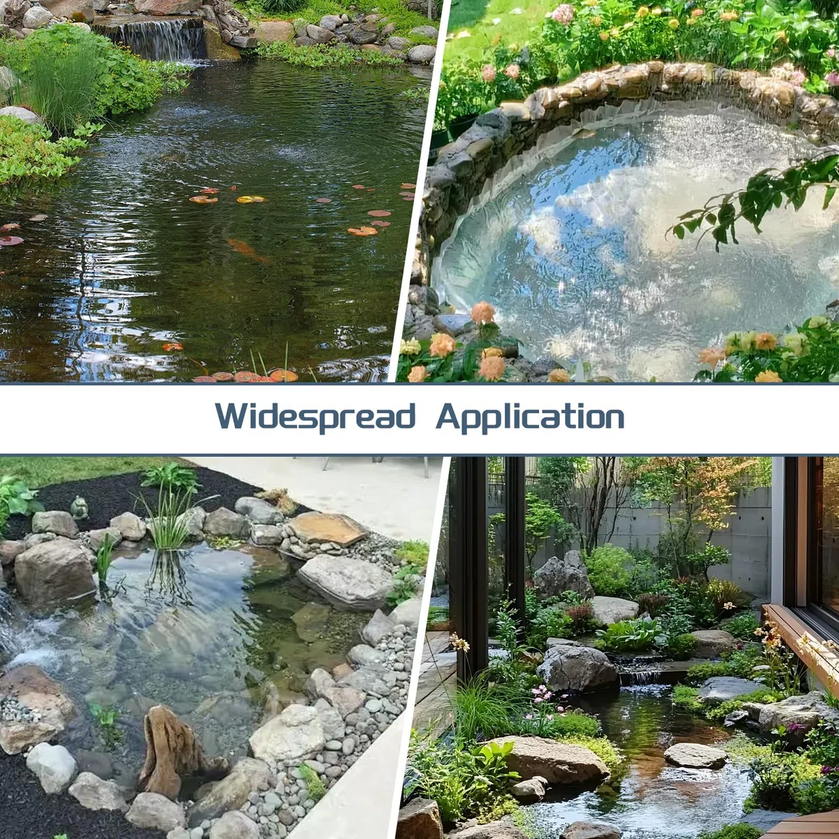 CPROSP Pompa per Laghetto 4000L/H - 20W, Altezza di Sollevamento 3,6 m, Pompa Acquario con Cavo da 5m, Portata Regolabile, per Filtro Laghetto da Giardino, Ruscello, Cascata