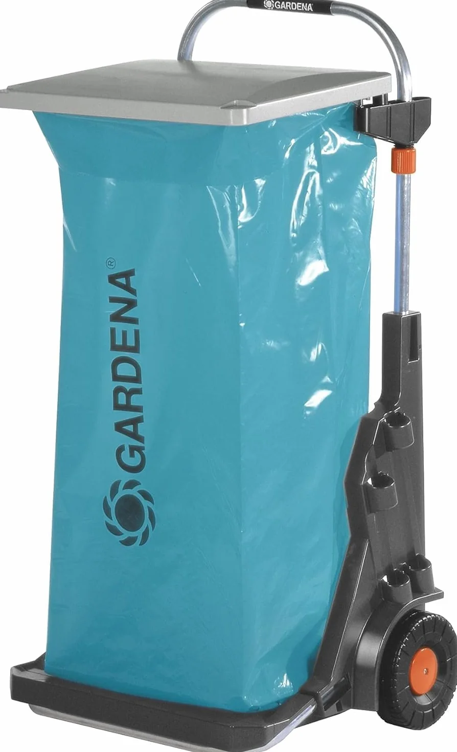 Gardena Eco-Roll: Versatile Carrello di Trasporto per Il Giardino, con carriola per Sacchi Integrata, Ruote per Erba (232-20)