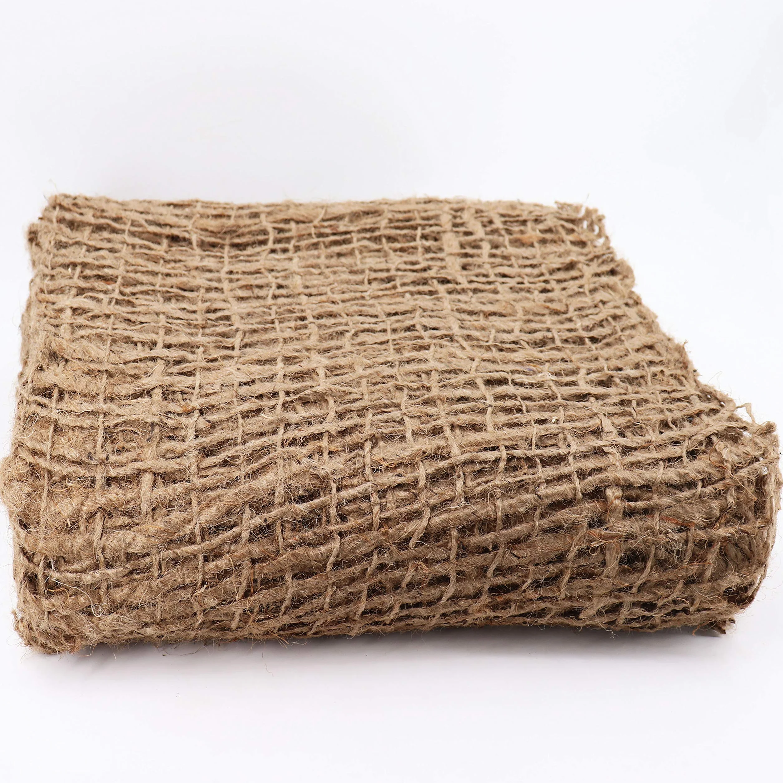 22m x 1,20m Stuoia per pendii, Stuoia per sponda per il telo per laghetto, Tessuto di juta 500g, larghezza 1,2m