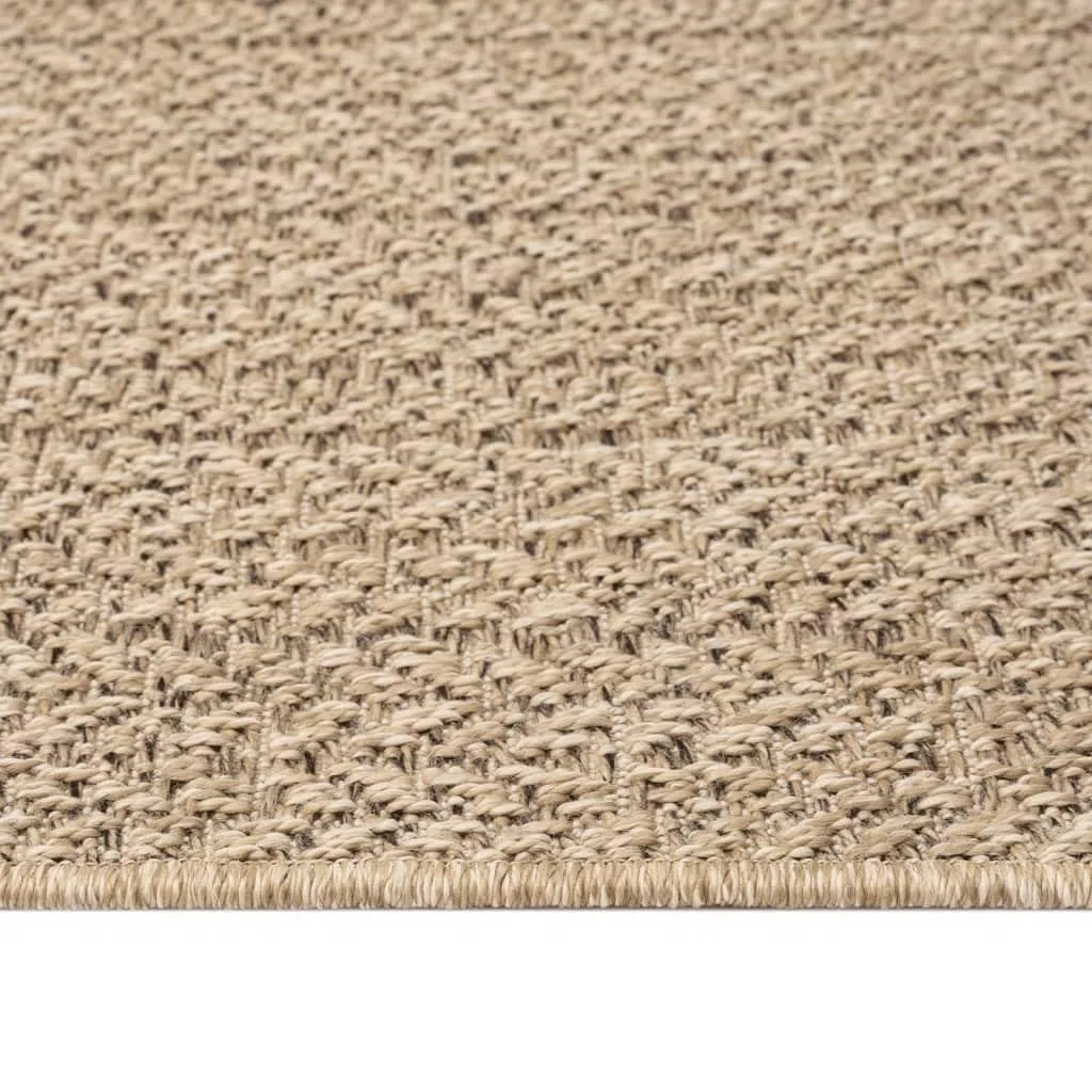 vidaXL Tappeto ZIZUR 160x230 cm Aspetto Iuta per Interni ed Esterni