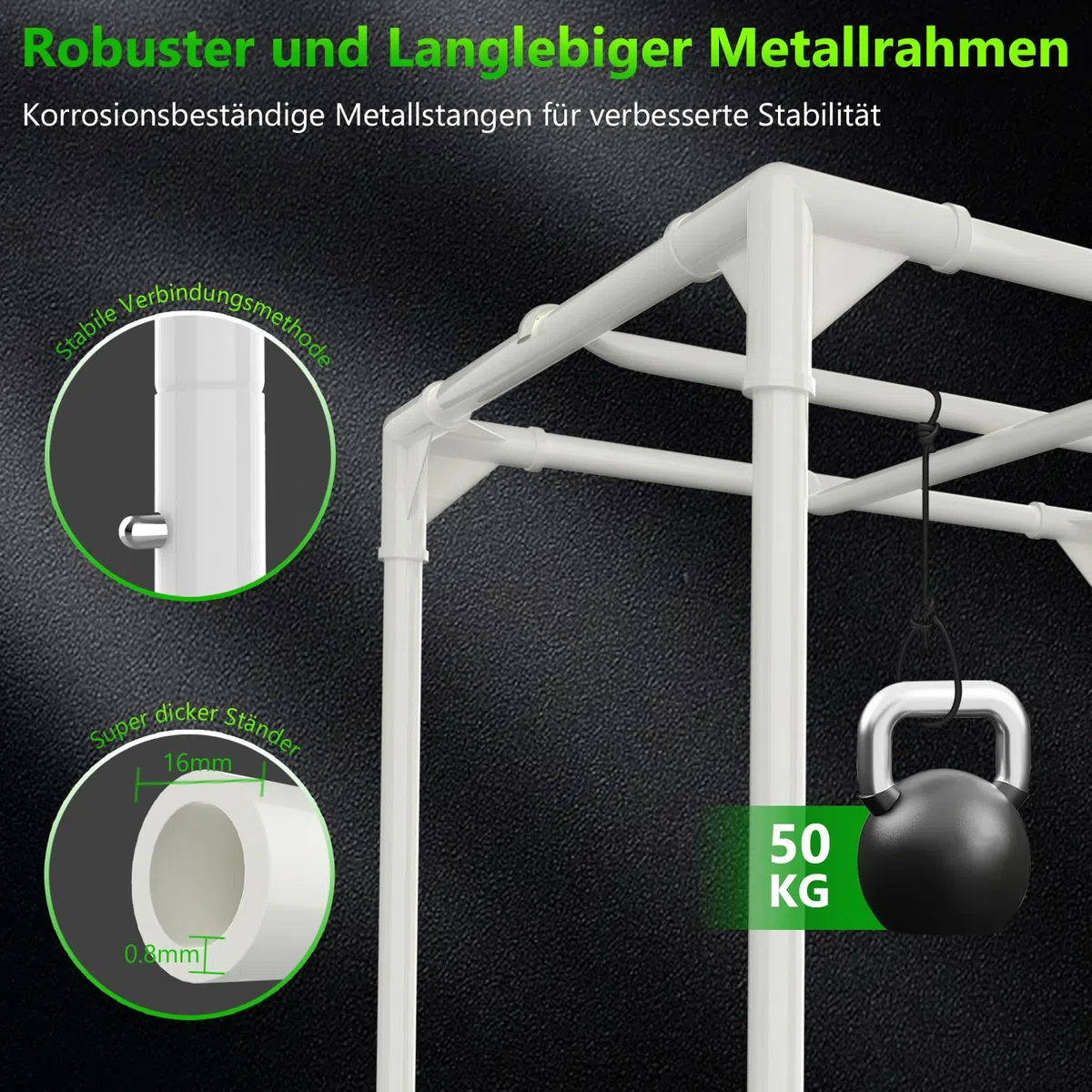Grow Box 120x120x200cm Growbox, lampada da coltivazione a LED dimmerabile a spettro completo da 200W, kit completo per tenda da coltivazione Set completo per tenda da coltivazione idroponica