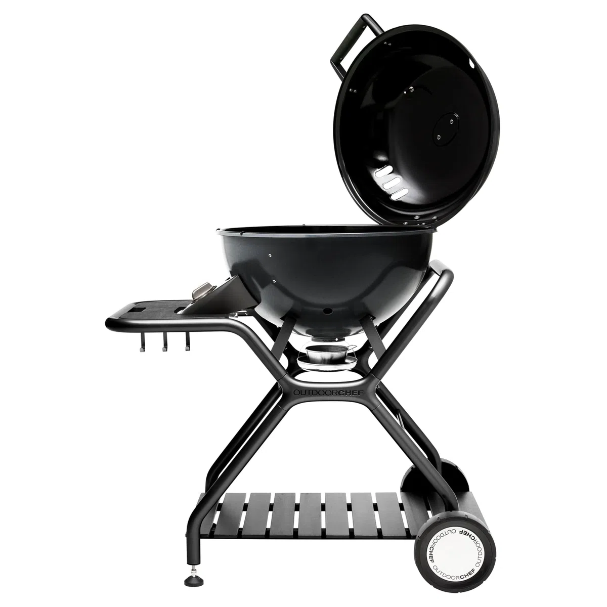 BARBECUE A GAS Outdoorchef ASCONA 570G NERO CON SISTEMA DI COTTURA BREVETTATO IN SVIZZERA