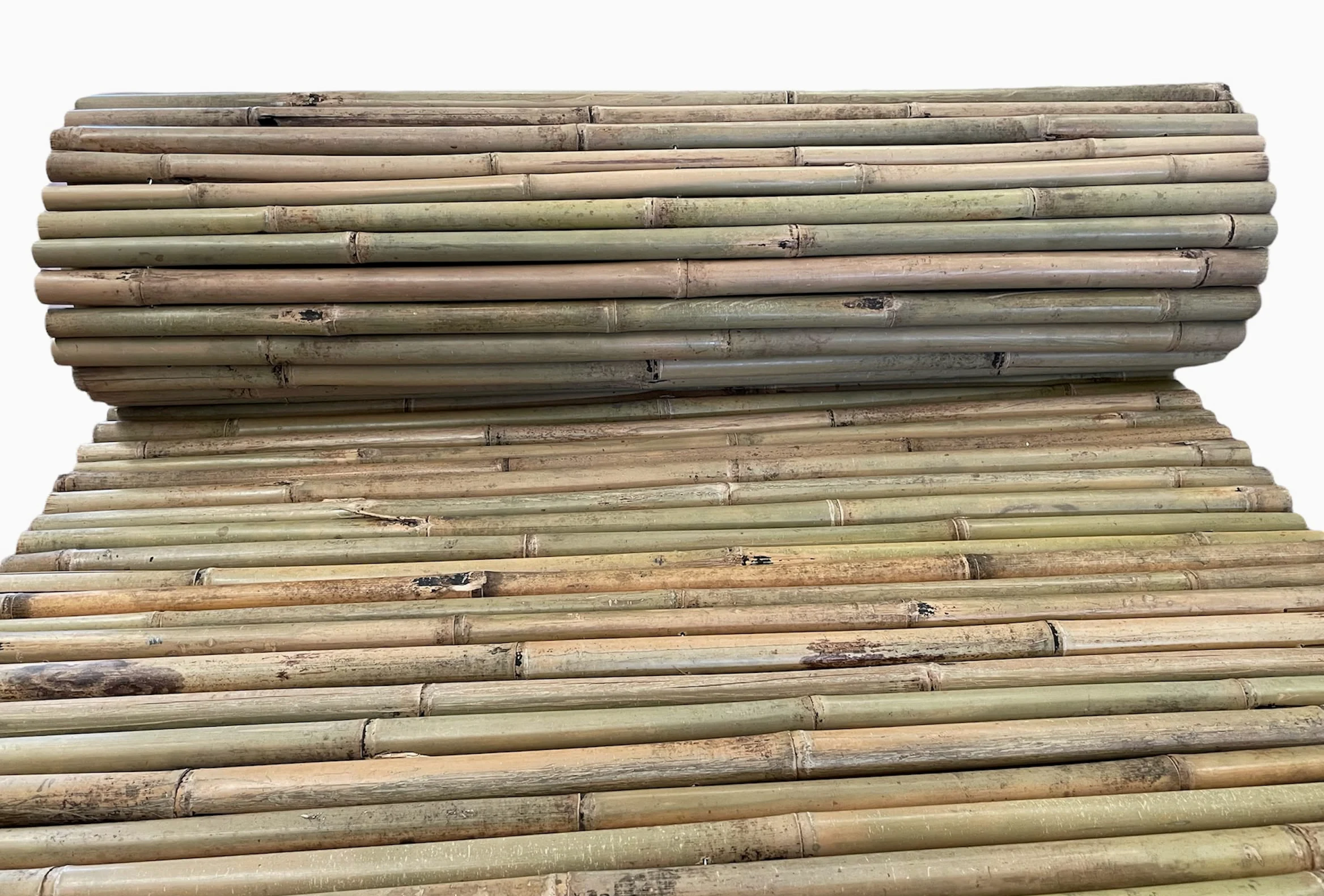 Arella in Canna di Bamboo Naturale River per Recinzioni e Coperture Privacy Ombreggiante in Rotoli (2x3 Metri)