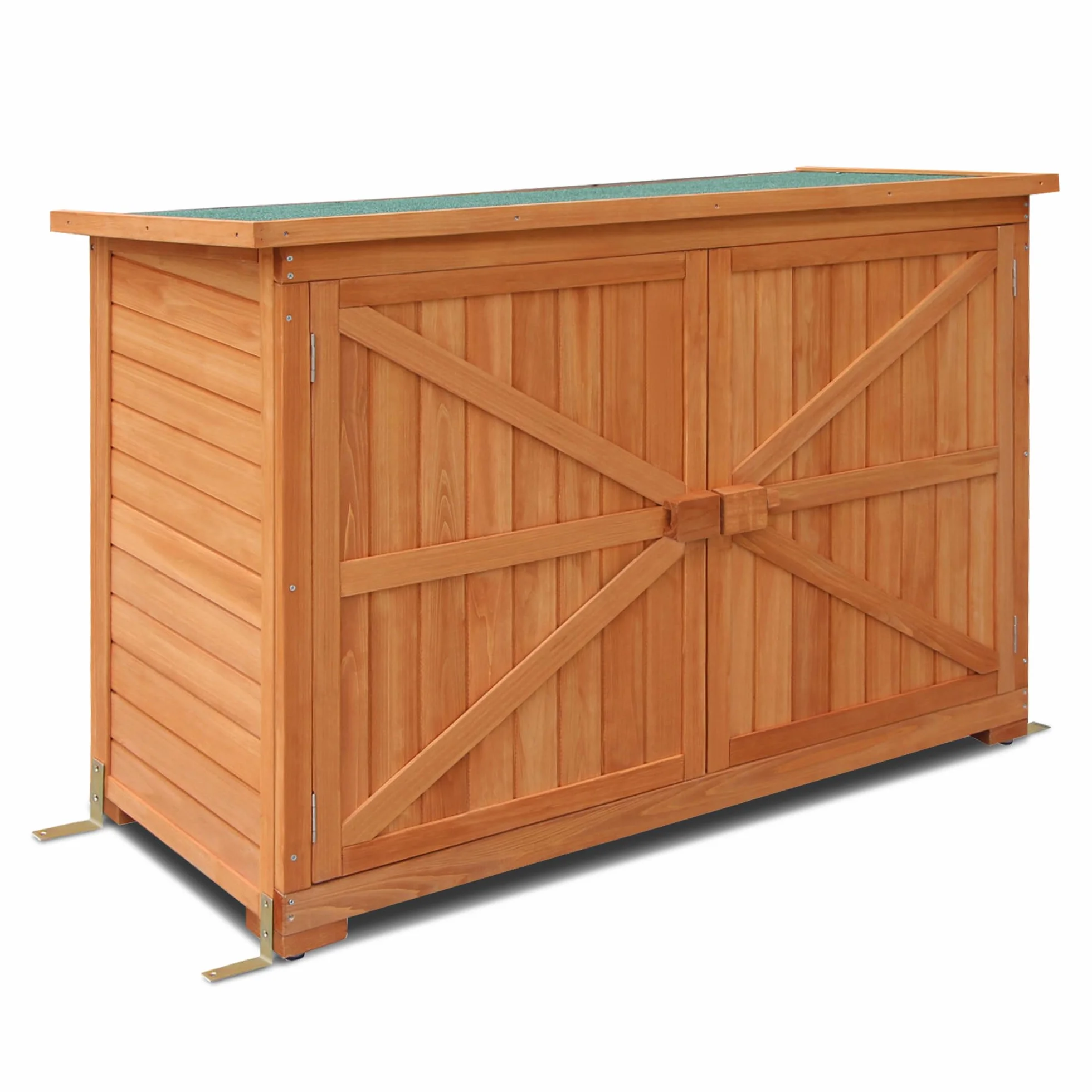 MCombo - Armadio da giardino, in legno