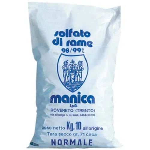 MANICA SOLFATO DI RAME 10KG RAMATO VERDERAME -