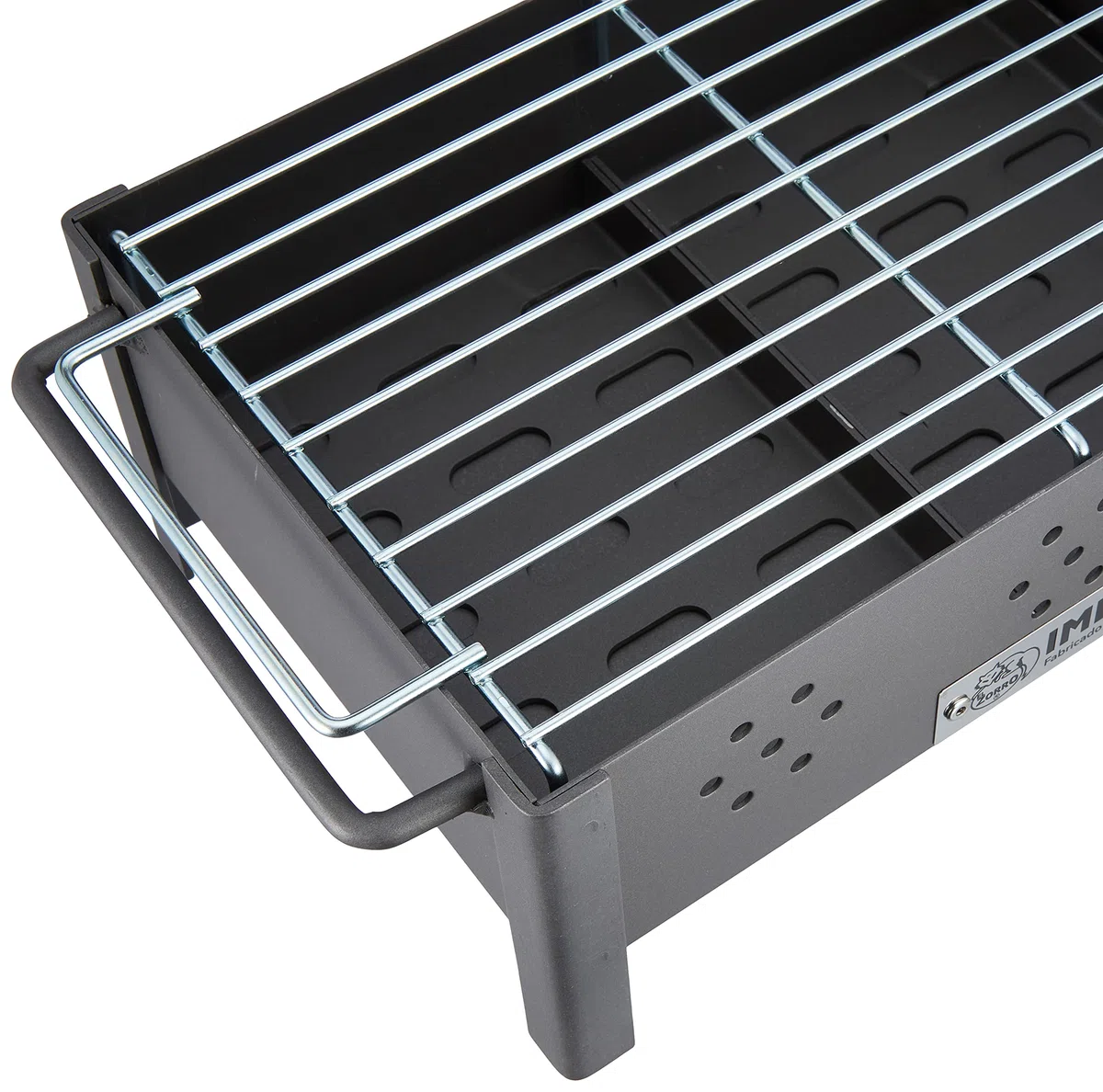 BARBACOA SOBREMESA PARRILLA CINCADA 31x21x14cm IMEX El Zorro