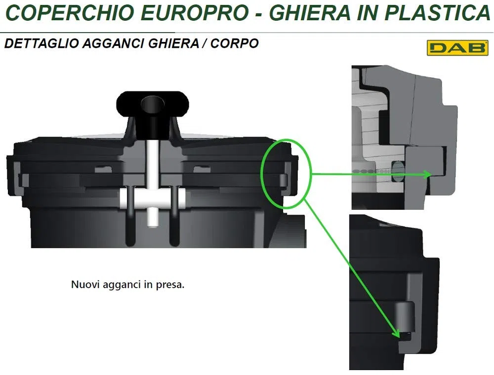 Pompa per piscina DAB Europro 150M