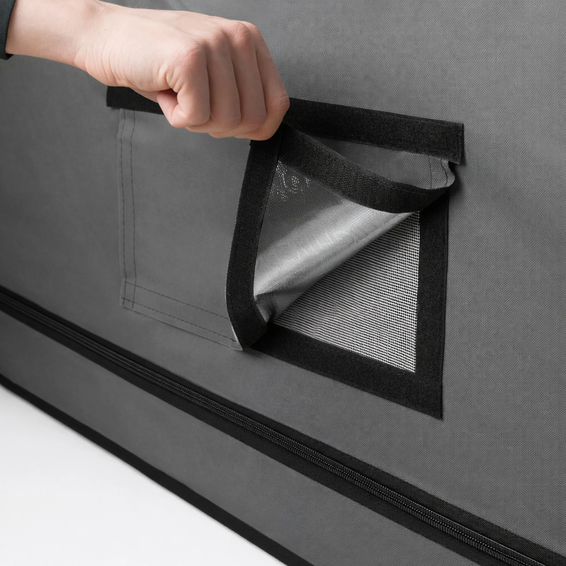 Tenda da coltivazione 240 x 120 x 200 cm | MyHomeGrow Grow Tent, grigio | Tenda da coltivazione indoor per la coltivazione di piante | Growbox, Homegrow, armadio da coltivazione