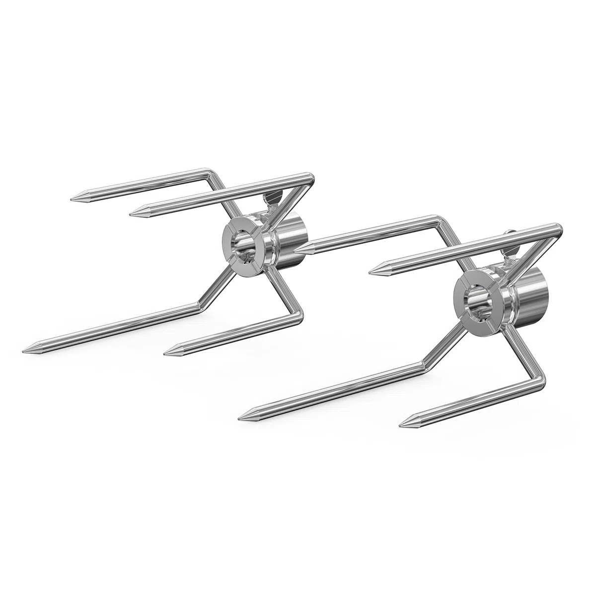 onlyfire BRK-6054 Universale Girarrosto per Barbecue per La Maggior Parte dei Grill a Gas a 2 a 4 Bruciatori, Girarrosto Elettrico, 81-107 CM x 8 MM Asta Quadrata Standard per Spiedo