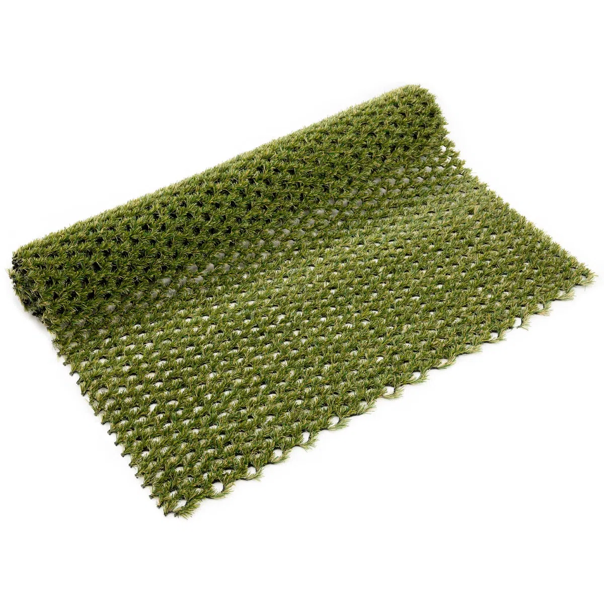 Erba ibrida – Piastrelle per prato in erba ibrida per esterni (1 x 5 m) – Piastrelle per erba resistente contro gli spazi prati – Erba artificiale flessibile per giardino