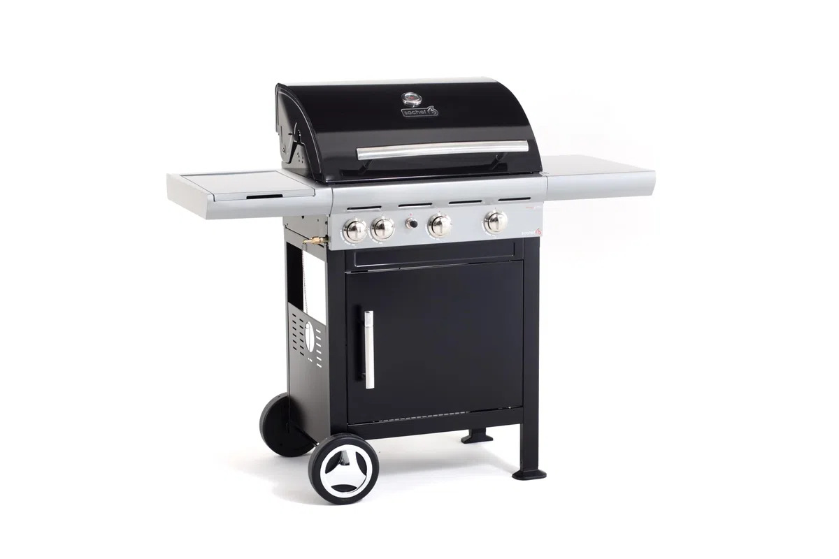 Sochef Mistergusto Barbecue Nero 127x57x146 cm