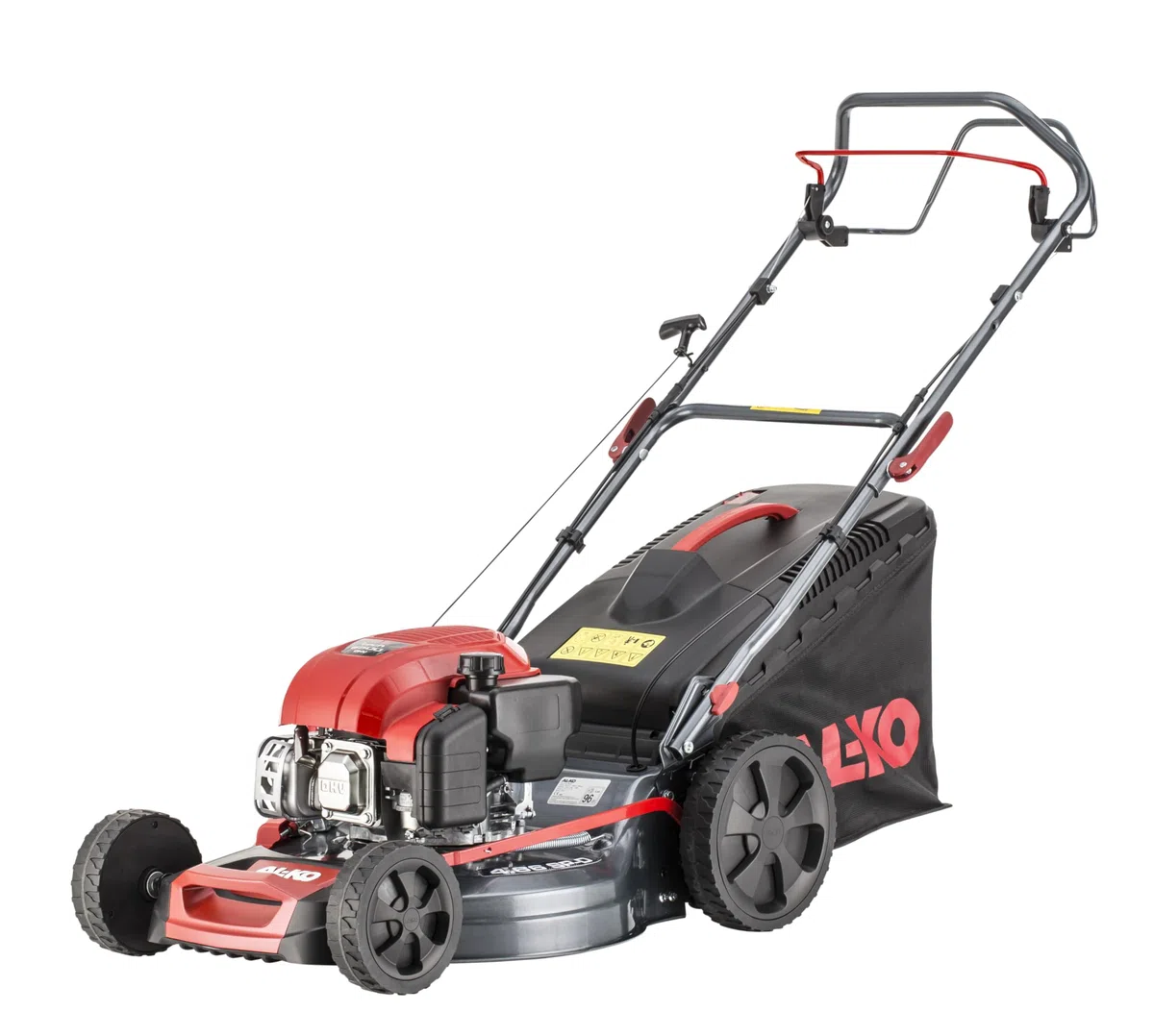 AL-KO Tosaerba a benzina Easy 4.66 SP-D, larghezza di taglio 46 cm, potenza motore 2,4 kW, trazione a 1 marcia, funzione 4INONE, alloggiamento in lamiera d'acciaio, per prati fino a 1400 m²