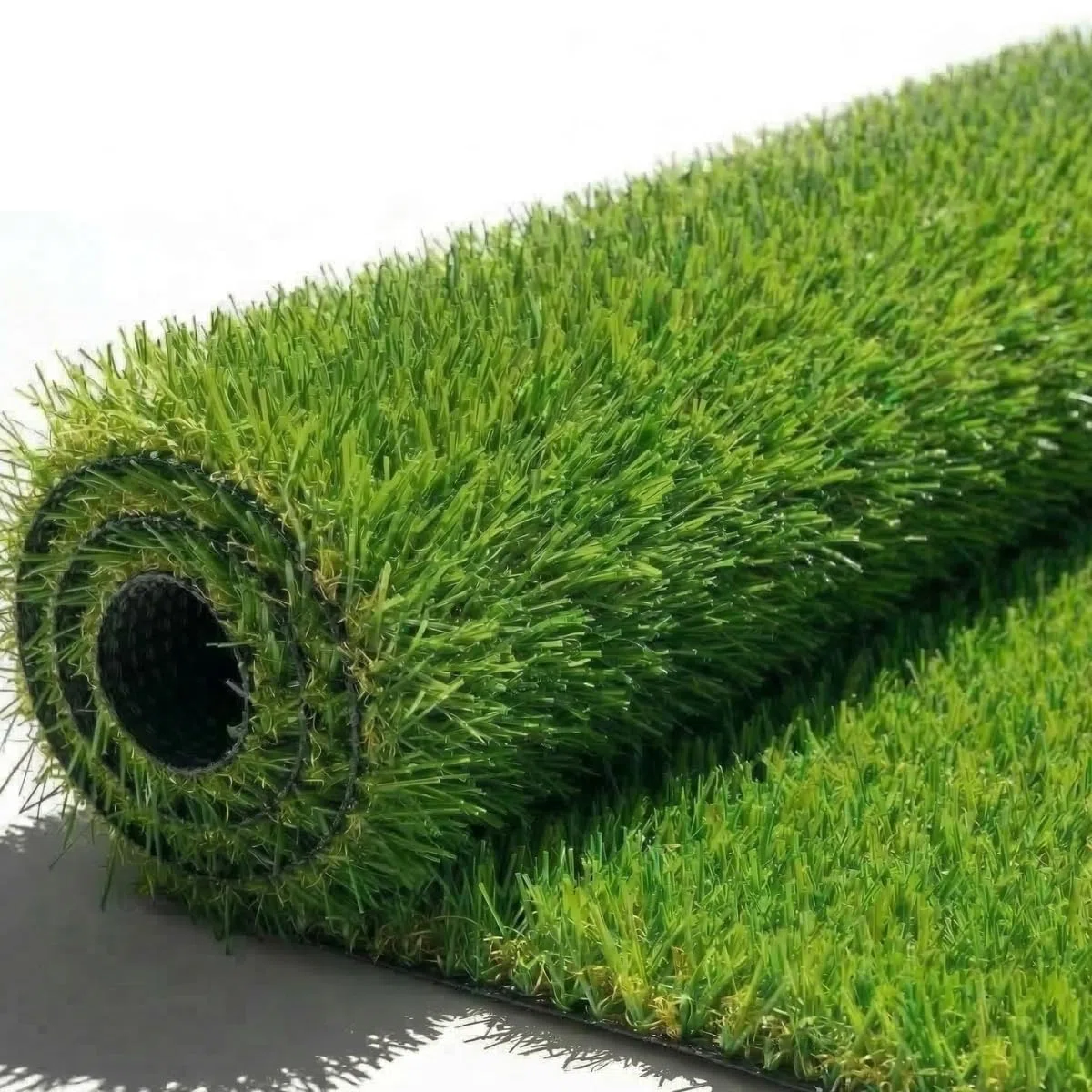 Prato Sintetico 50MM, Erba Artificiale Verde 50 Millimetri Calpestabile per Terrazze, Balconi, Giardini, Aree Gioco e Bordi Piscina (1x10 Metri (10m²))