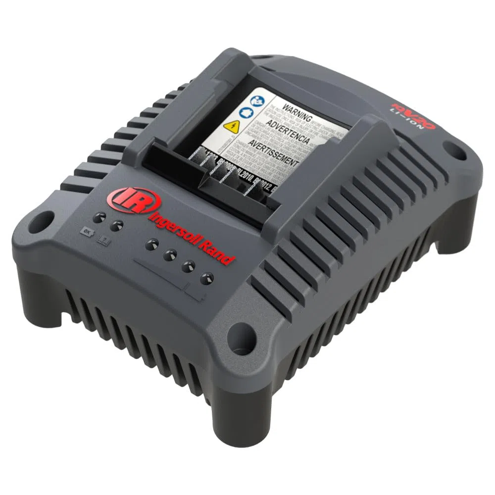 Ingersoll Rand BC1124 IQV20 - Caricabatterie compatto da 20 V per utensili elettrici Ingersoll Rand